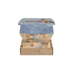 Egyéni hordozókdobozok csomagolása Hajózási postai doboz csomagolás logóval Szállítás papírdoboz egyedi logó vonzó